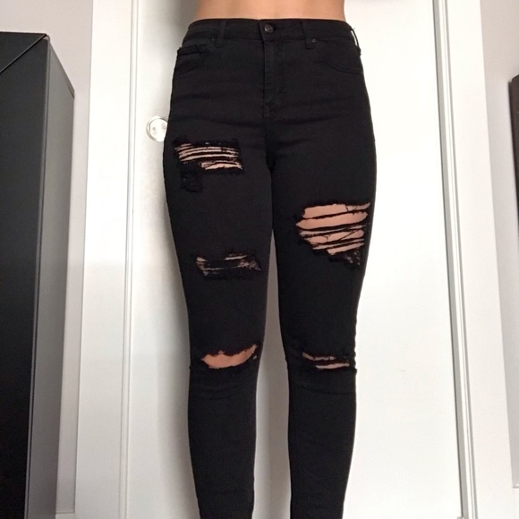 Topshop Moto Jamie Jeans - Picture 2 of 4